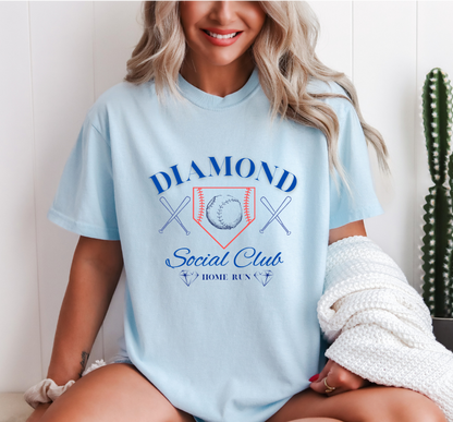 Diamond Social Club, Mom's Baseball Shirt, Baseball Shirt