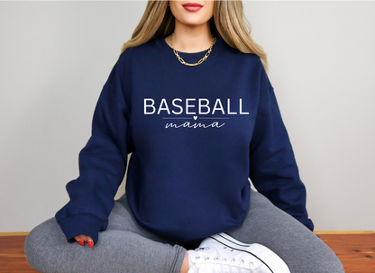 Custom Baseball Mama Sweatshirt, Baseball Sweatshirt